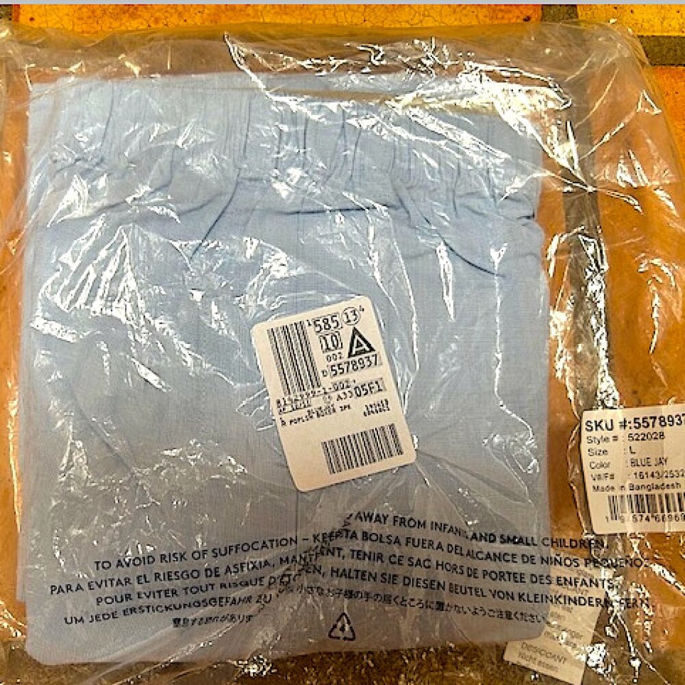 Land's End men's boxer briefs 2 pairs large